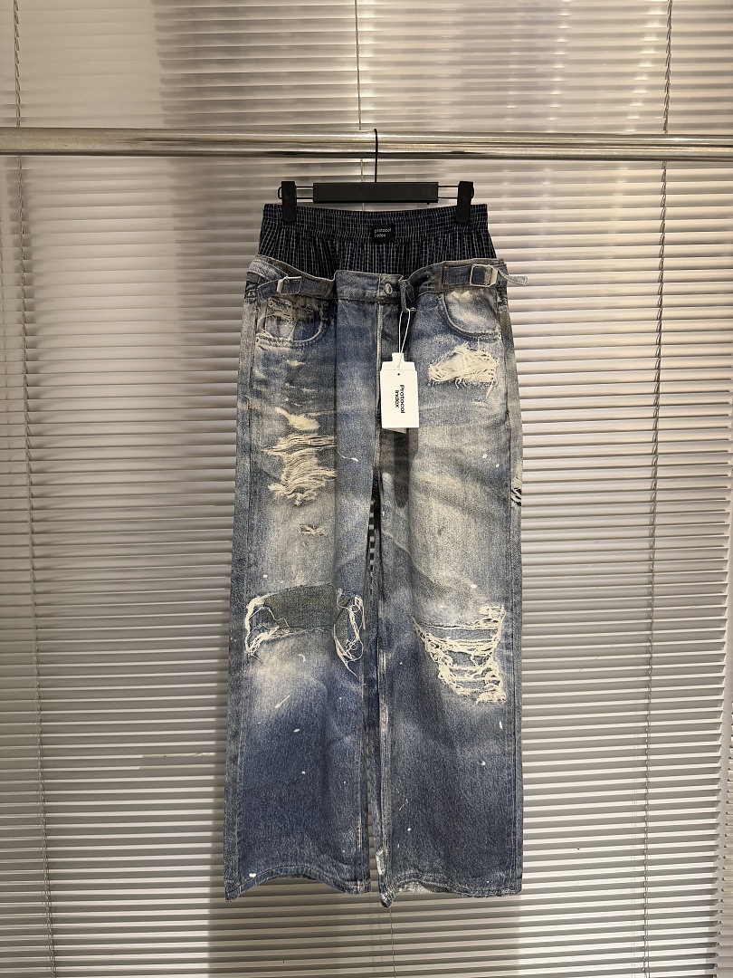 Shorts Denim Frayed - Лучшая версия джинсов PTL INDEX с