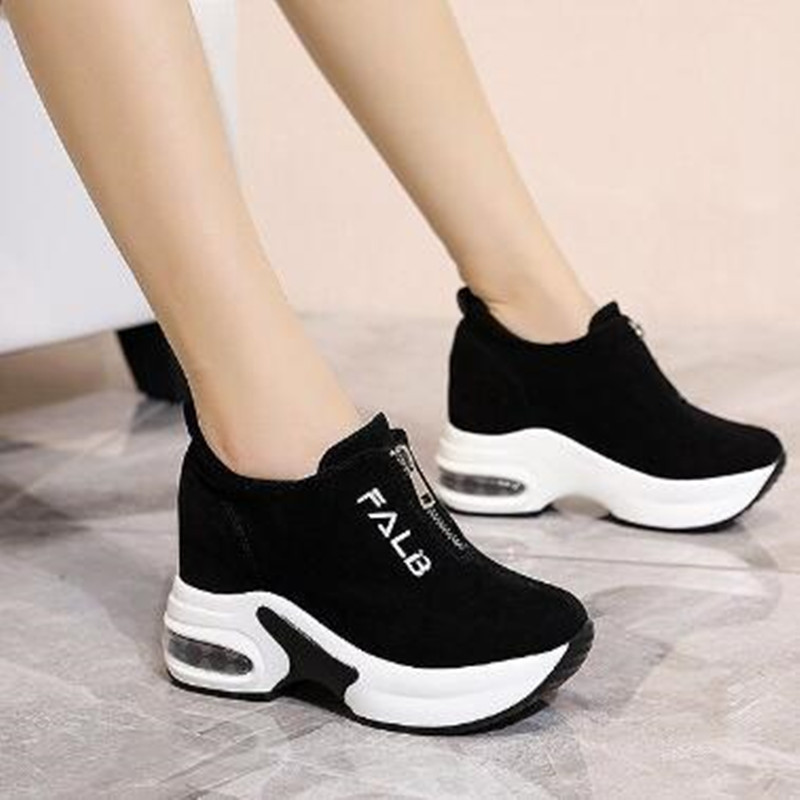 Wedge Espadrille Women - Новинка 2023, кроссовки на платформе, черная