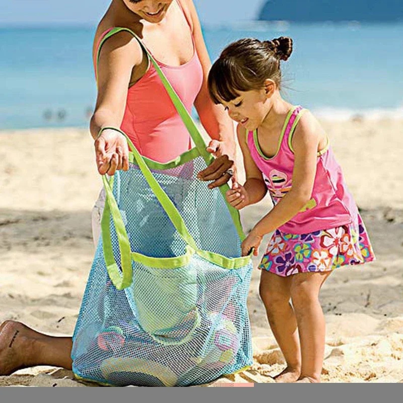 Детская переносная сетчатая су – обзор и цена Tote Bag Beach
