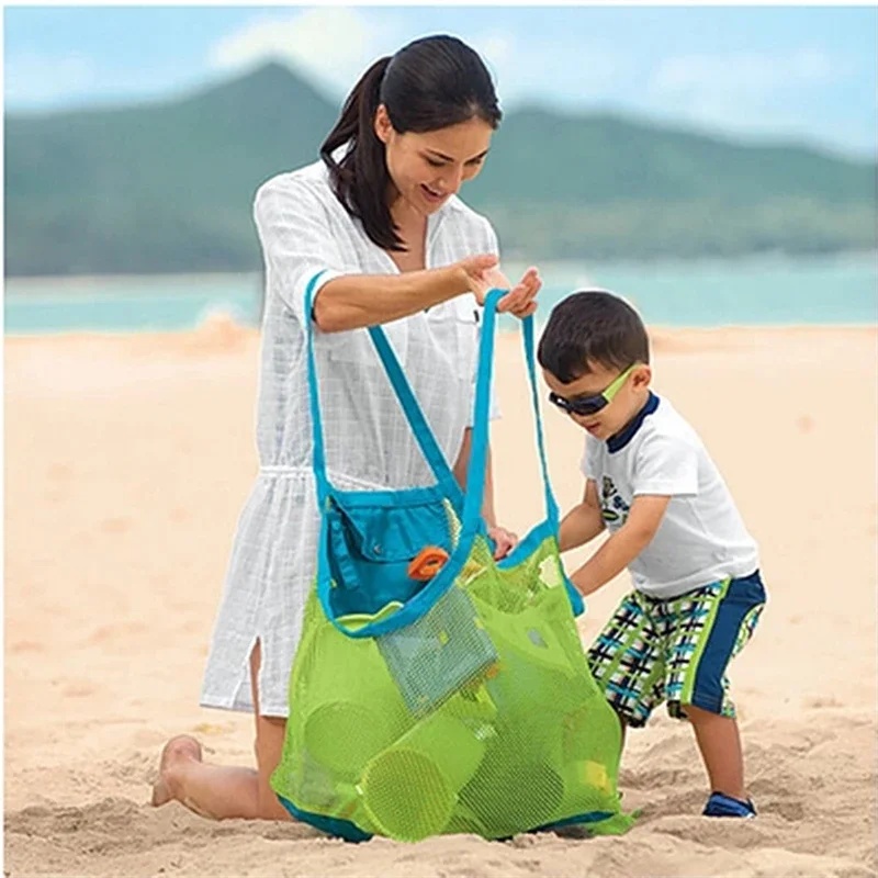 Детская переносная сетчатая су – обзор и цена Tote Bag Beach