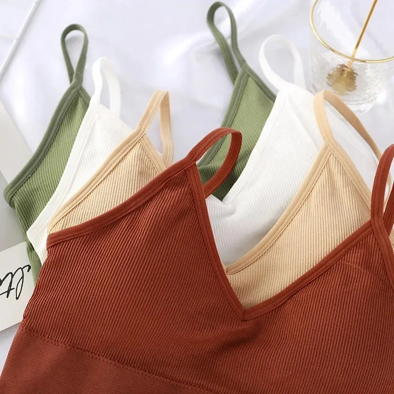 Бесшовный женский бюстгальтер  – обзор и цена Bralette Triangle Set