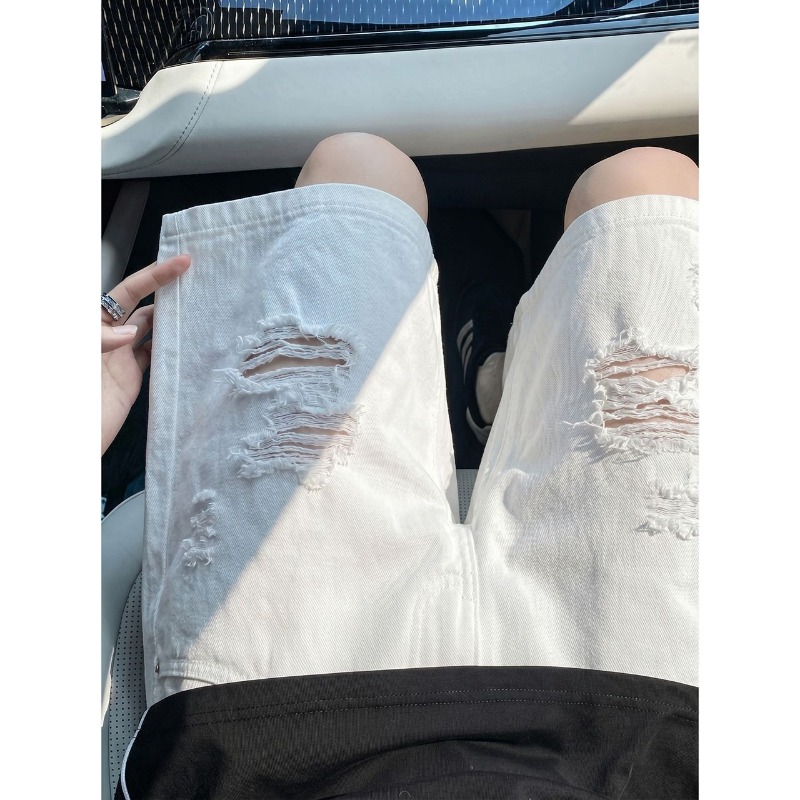 Мужские эластичные джинсовые ш – обзор и цена Shorts Denim Frayed