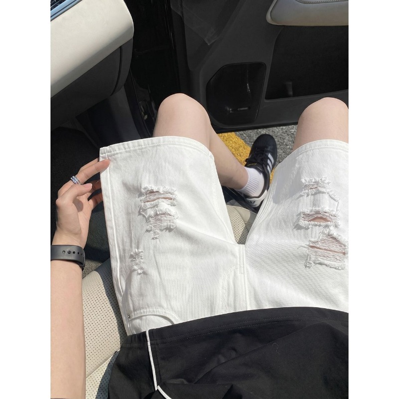 Мужские эластичные джинсовые ш – обзор и цена Shorts Denim Frayed