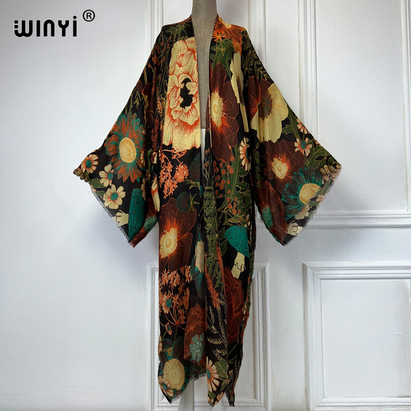 WINYI Africa Fashion Летнее ки – обзор и цена Cover Up Kaftan