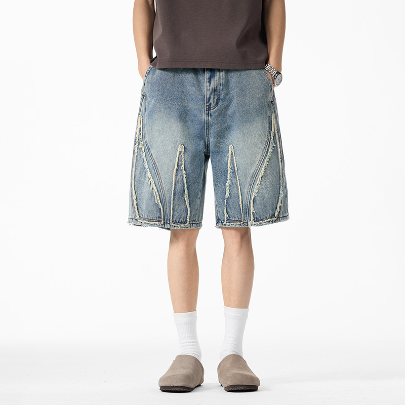 Мужские джинсовые шорты-бермуд – обзор и цена Shorts Denim Frayed